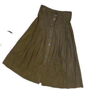 Ulla Johnson faux suede skirt